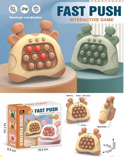 Juego pop it Electronico juguete,con más de 200 niveles, Antiestres/ controla con botones, para niños.