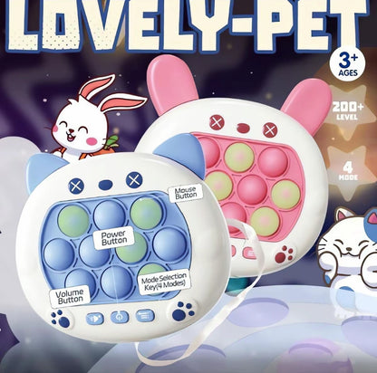 Juego pop it Electronico juguete,con más de 200 niveles, Antiestres/ controla con botones, para niños.