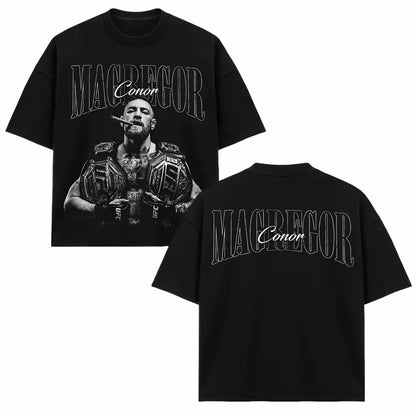 Playera oversiez de Conor Mcgregoer the Notorious/ Buena calidad de tela.